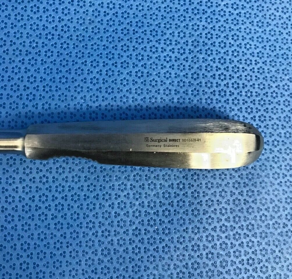 SURGICAL DIRECT SD15520-01 Size 1 Sharp 10" Oval Cone Curette Spine Neuro — photo 2