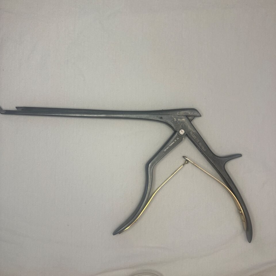 RUGGLES RD4825 5mm 40deg Kerrison Rongeur Spine Orthopedic Neuro — photo 2
