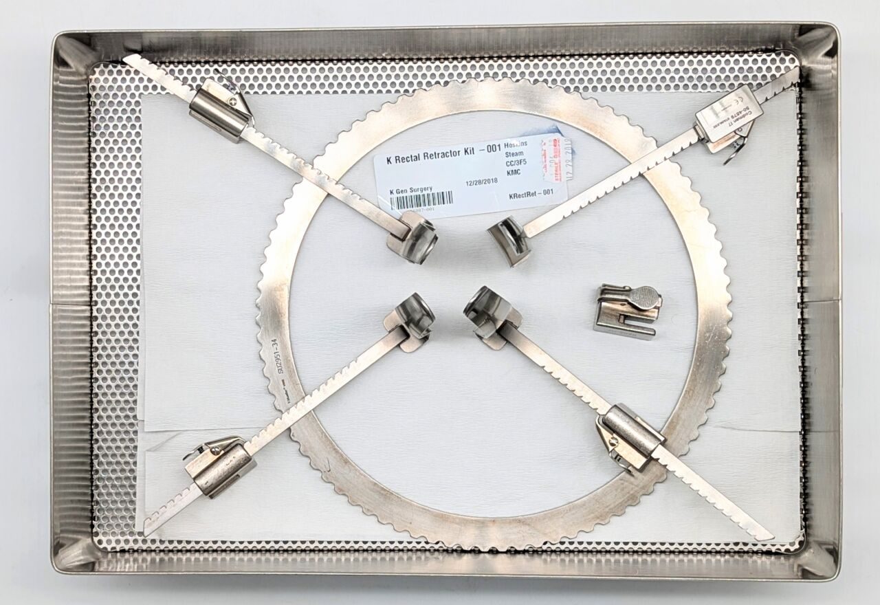 CODMAN 50-4579, SU2952-81, SU2951-34 RECTAL RETRACTOR SET 50-4579,SU2952-81,SU2951-34