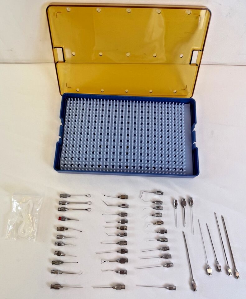STORZ w/ Case Set of 41 Irrigation Aspiration Cannulas