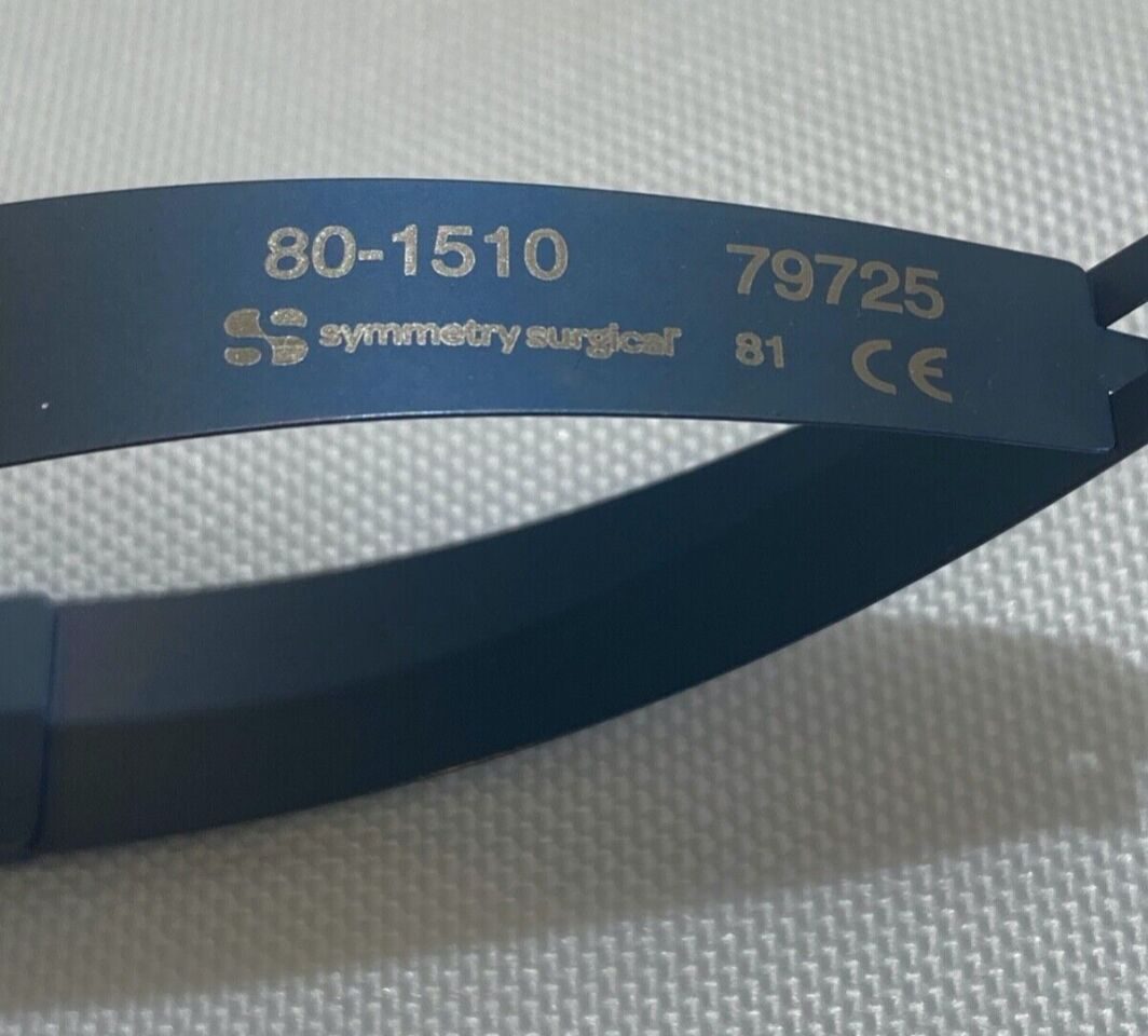 SYMMETRY 80-1510 Verity Titanium Needle Holder 0.5mm Straight Jaw 171mm — photo 2