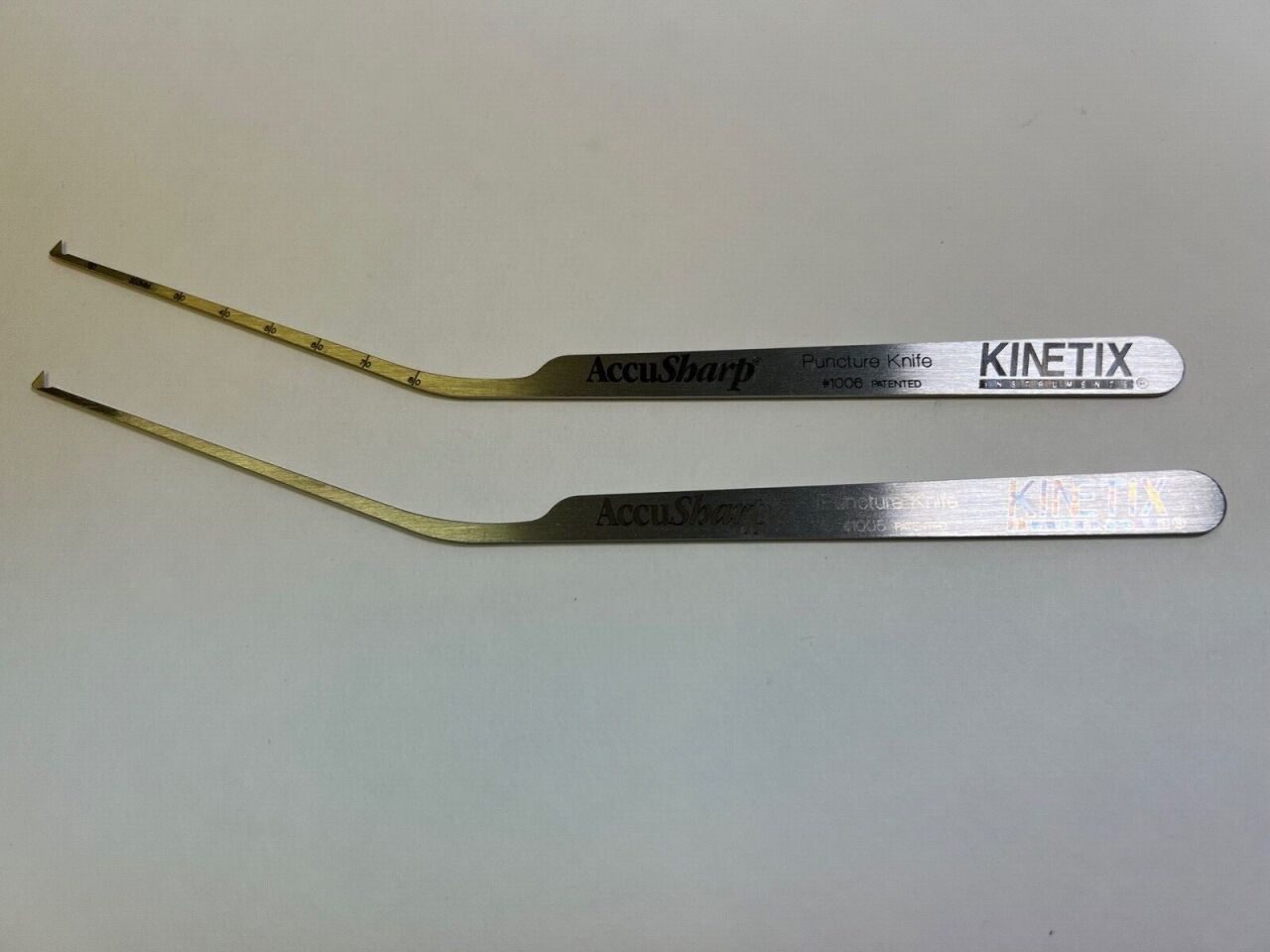KINETIX AccuSharp 1006 Puncture Knifes Lot of 2