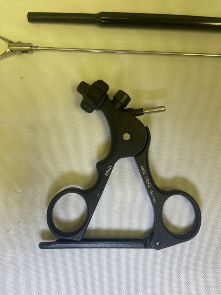 KARL STORZ 33510BLS 33500 33132 33122 Laparoscopic 10mm ClickLine Babcock Set — photo 2