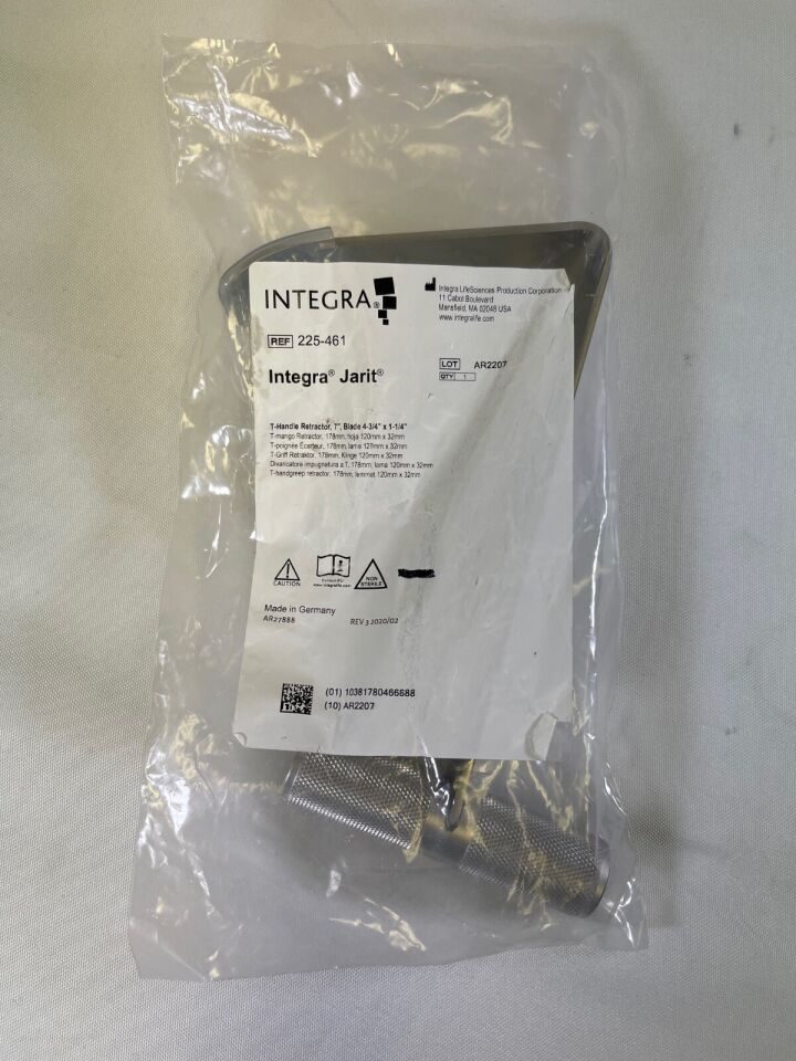 JARIT 225-461 T-Handle Retractor 90deg L:7" Blade 32mm x 120mm Orthopedics — photo 2