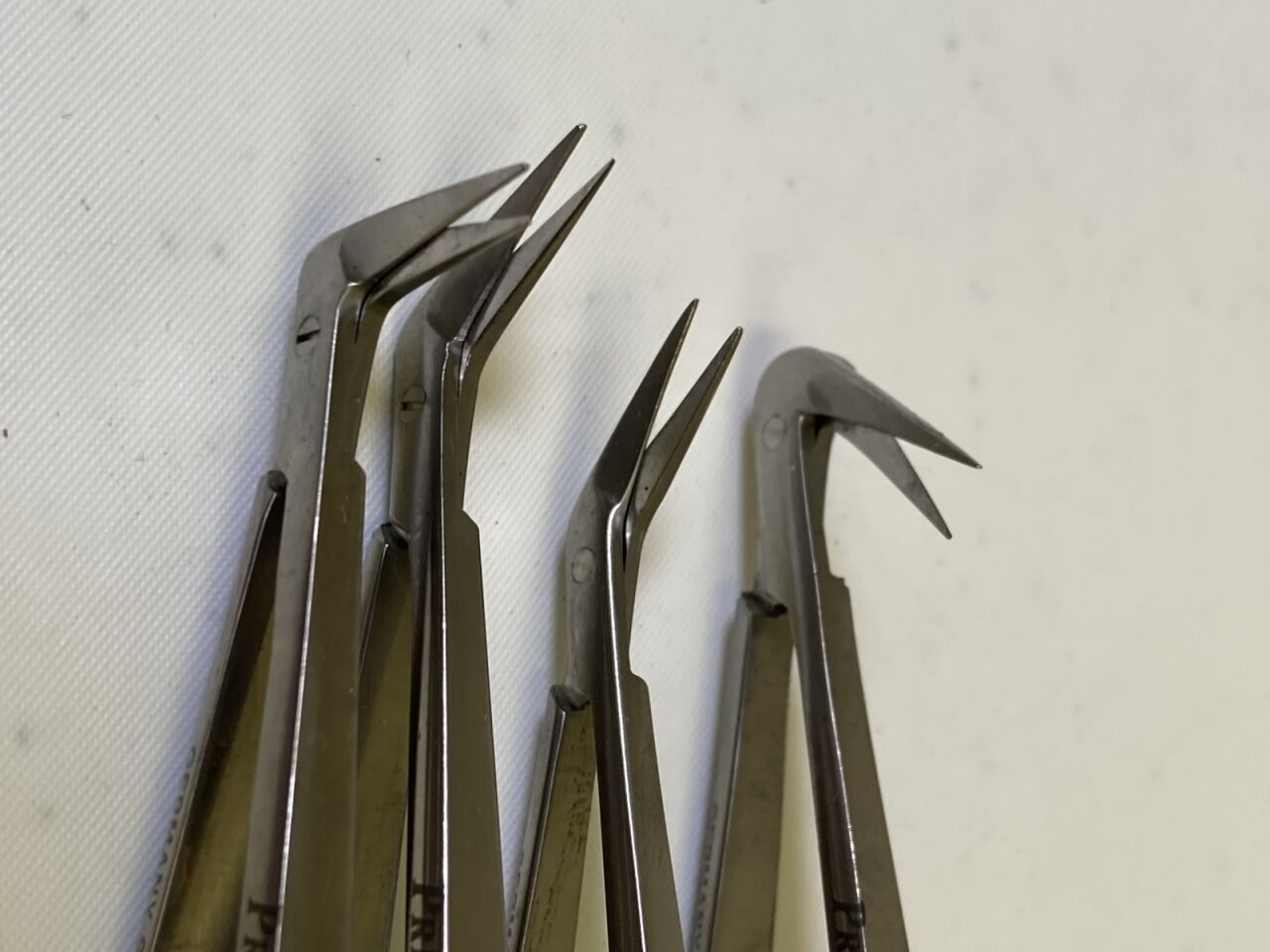 PRINCETON Set of 4 45deg 60deg 90deg 120deg x 7" Cardiovascular Thoracic Scissors Sharp — photo 8