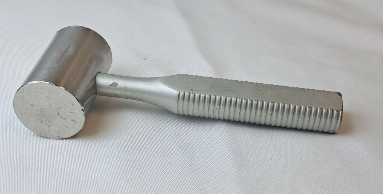 MILLENNIUM SURGICAL 0-46663 Heath Mallet 7.25In Solid S/S 2Lb