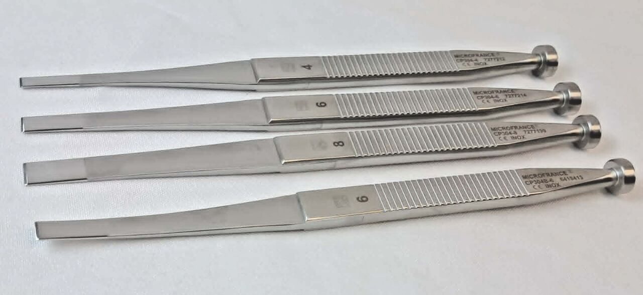 INTEGRA MICROFRANCE CP304-4 CP304-6 CP304-B6 CP304-8 Marchac 4pc Osteotome Set