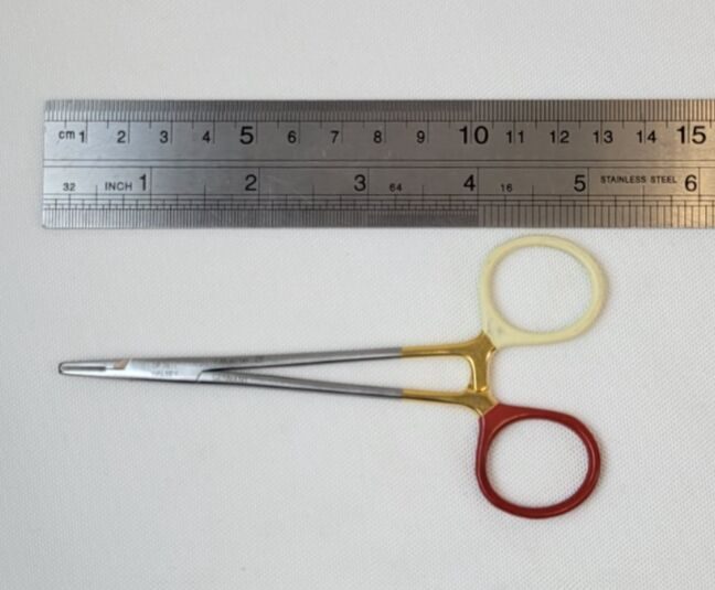 V. MUELLER OP7511 Vital Halsey Eye Needle Holder, Tungsten Carbide, 5" — photo 7