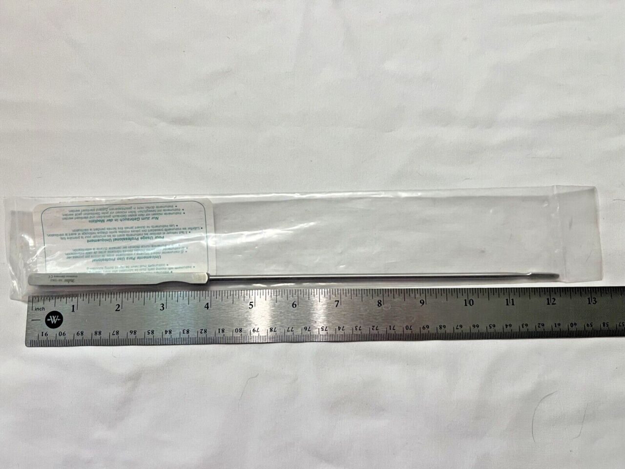 MILTEX 30-1382 Kevorkian-Younge Endocervical Curette 2mmX12mm Loop 12-1/4in — photo 3