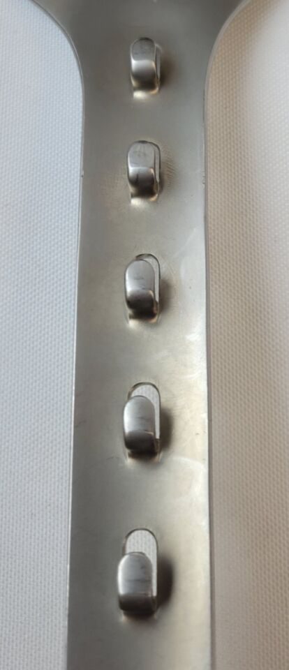 AESCULAP BV668 BV669 BV670 Kirschner Abdominal Retractor Blades - Set of 3 — photo 5