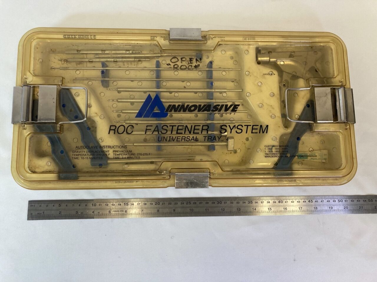INNOVASIVE 2700 ROC Fastener System Universal Tray — photo 6
