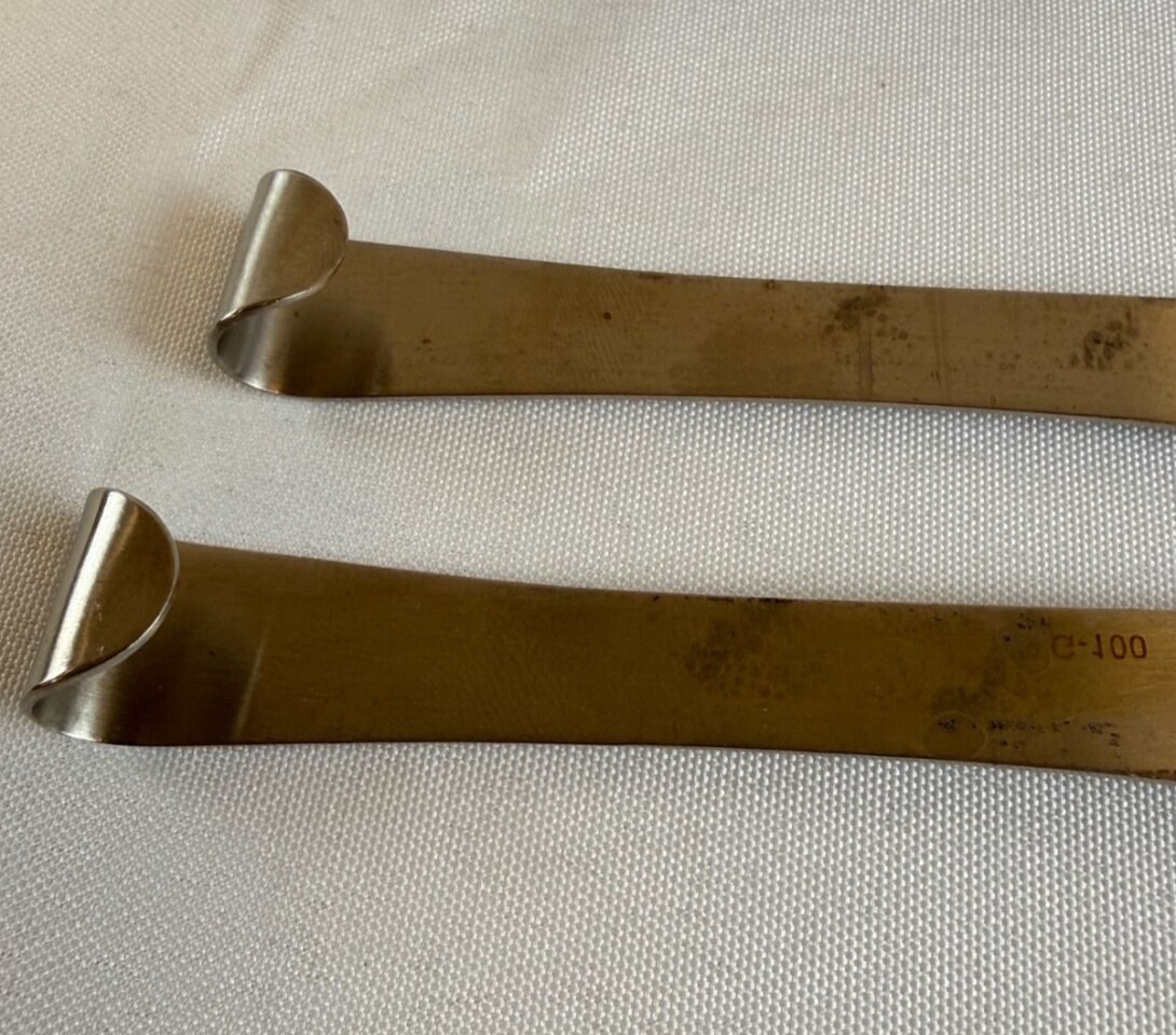 MEDSURG G-100 Seeburger Malleable Retractors w/ Case — photo 6