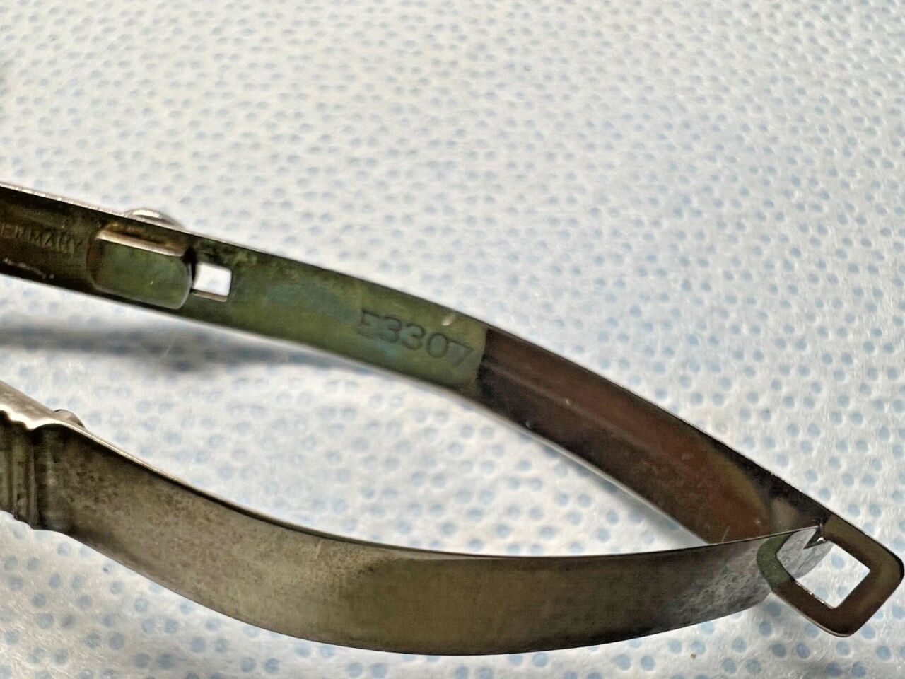 KARL STORZ E3307 Troutman-Castroviejo Corneal Section Curved Scissors 4-5/8" L — photo 3