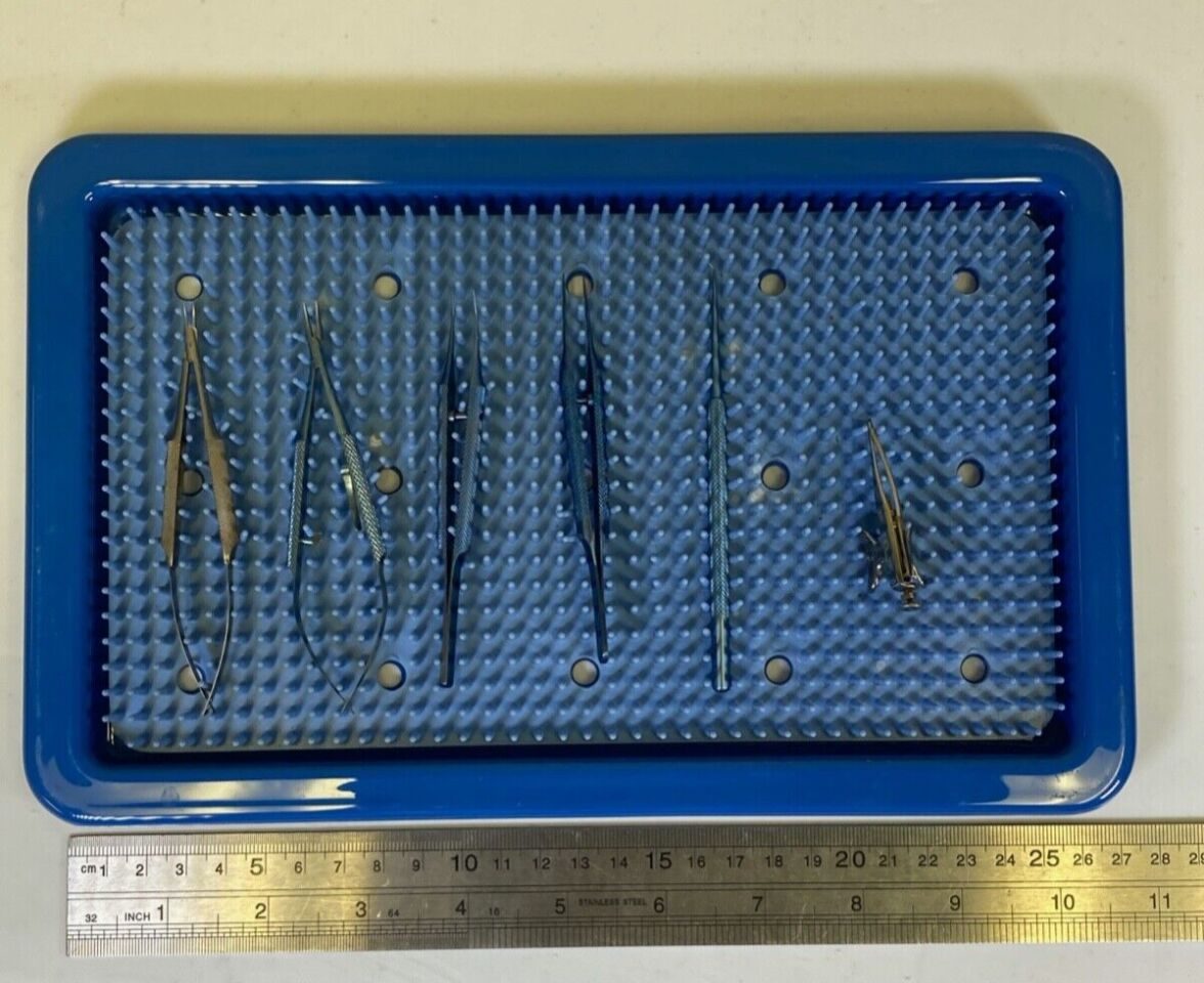 STORZ KATENA  6 Piece Trabeculectomy Instrument Set Extras w/ Sterilization Case — photo 11