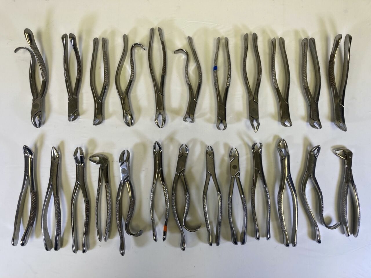 VARIOUS  Clev-Dent Premier Dental Extraction Forcep Set w/ Perforated Pan — photo 2