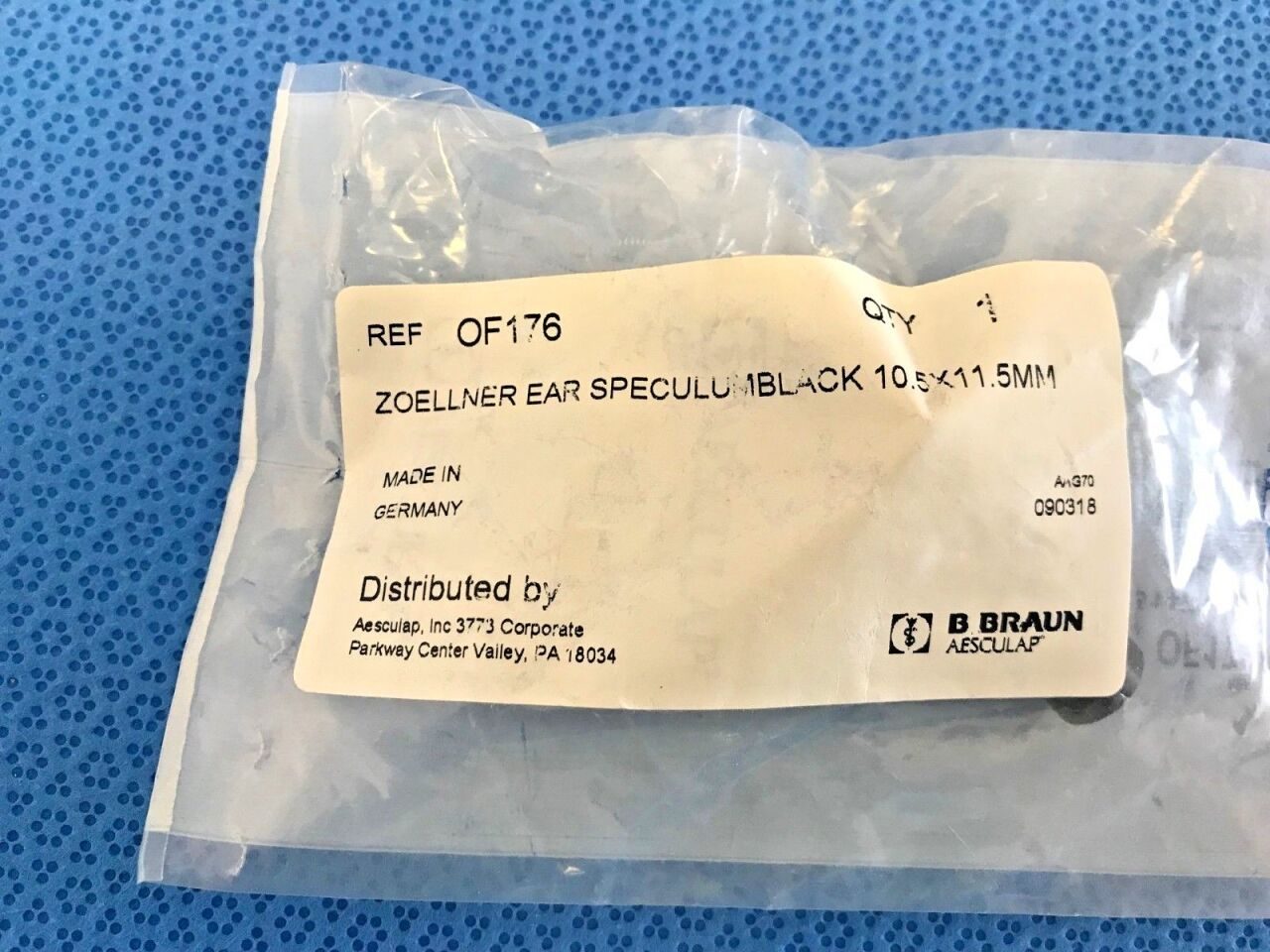 AESCULAP OF176 Zoellner Ear Speculum 10.5x11.5mm — photo 2