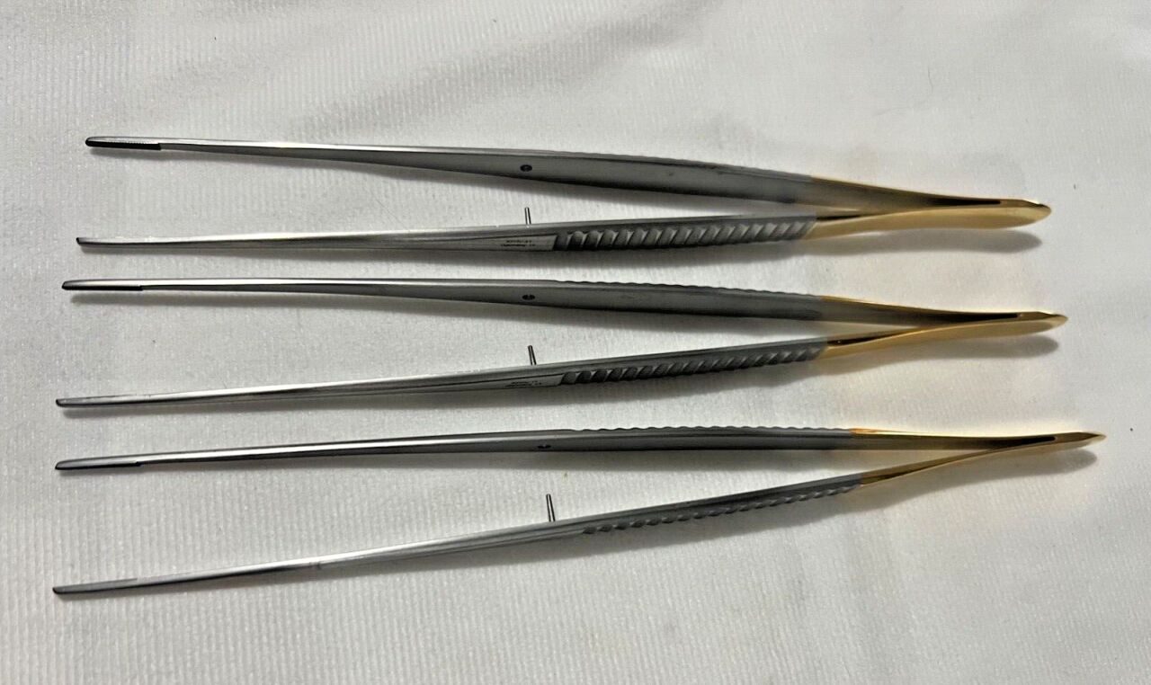 V. MUELLER CH5175 Vital Potts-Smith Tissue Forceps 9" Length - Set of 3 — photo 1