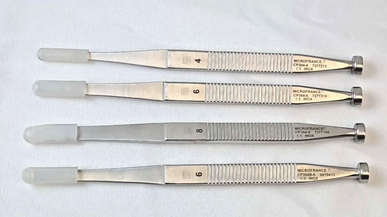 INTEGRA MICROFRANCE CP304-4 CP304-6 CP304-B6 CP304-8 Marchac 4pc Osteotome Set — photo 2