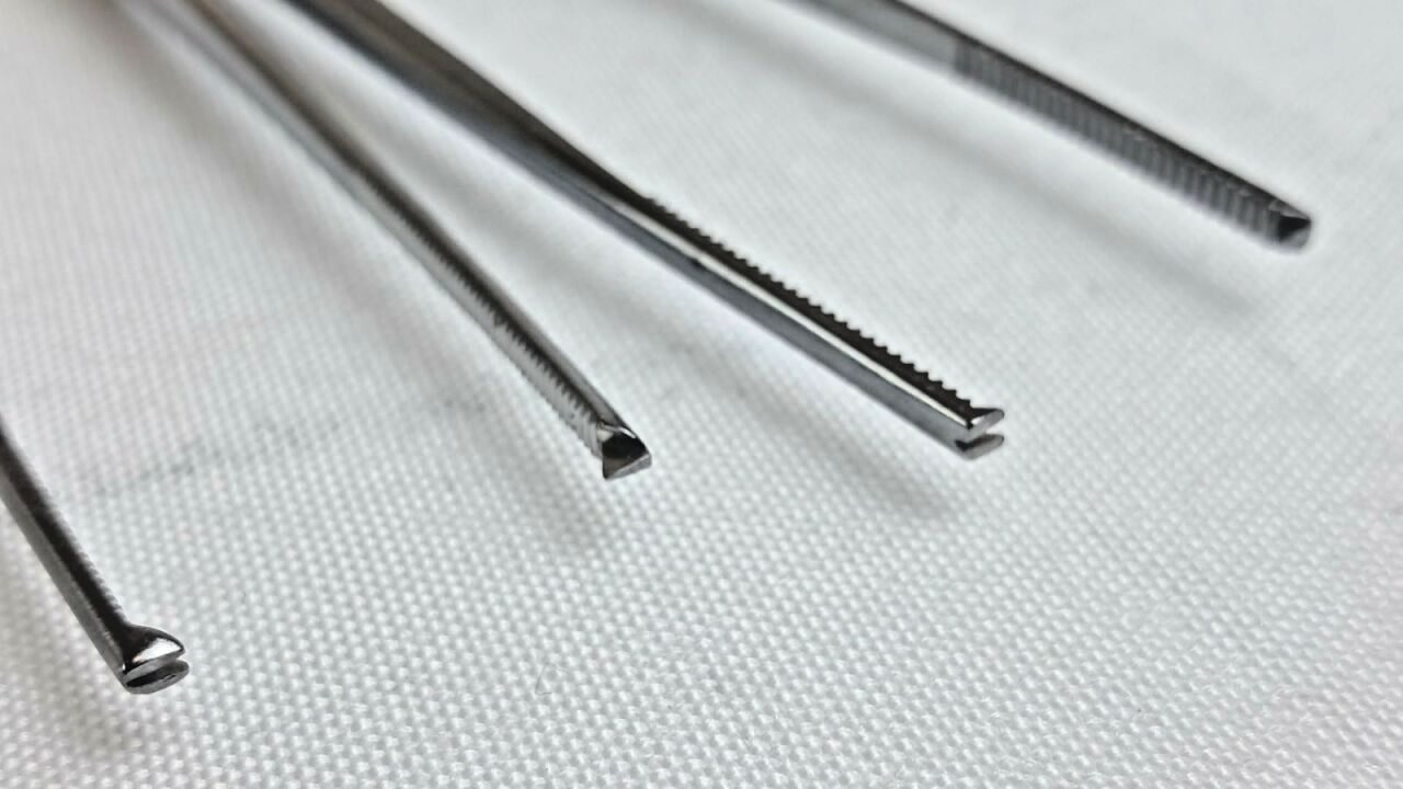 V. MUELLER CH5182 Potts Smith Tissue Forceps 1x2 Teeth 7" — photo 2