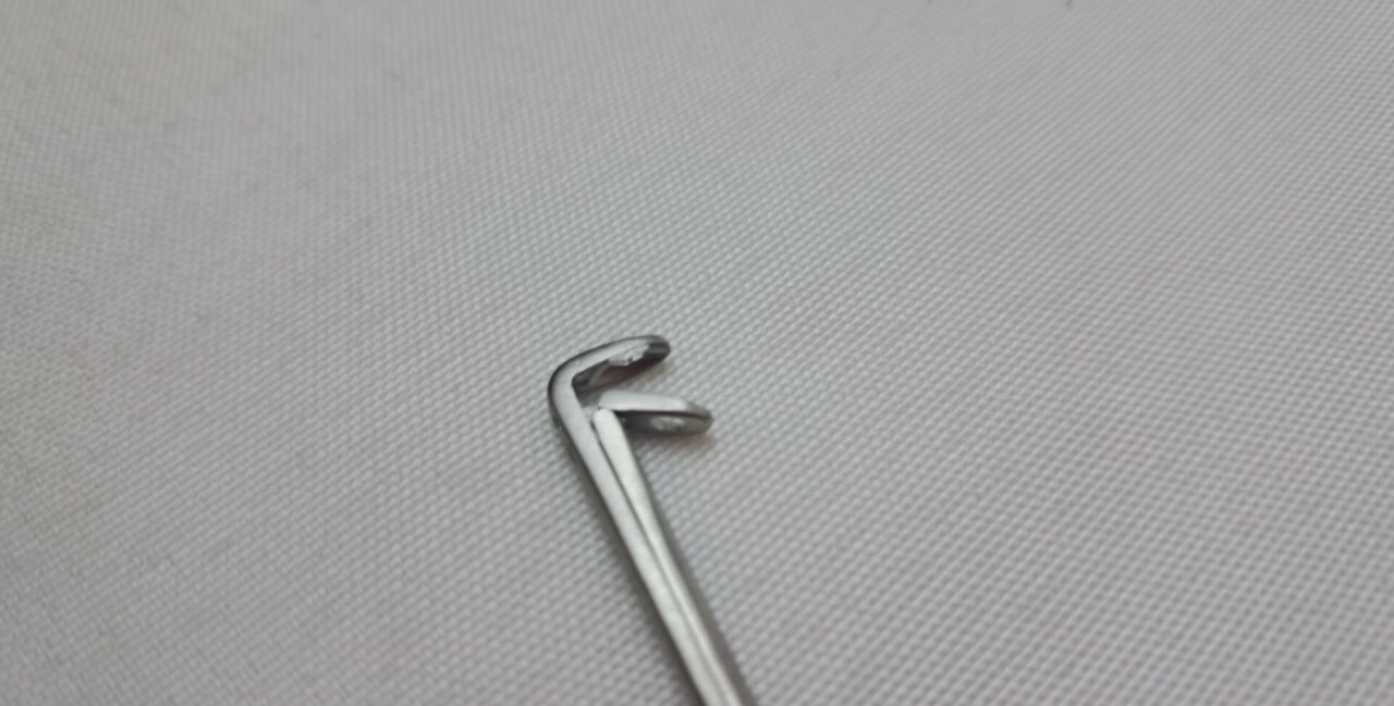 XOMED 3711037 Struempel Forceps 2.4mm Angled Up 90deg — photo 5