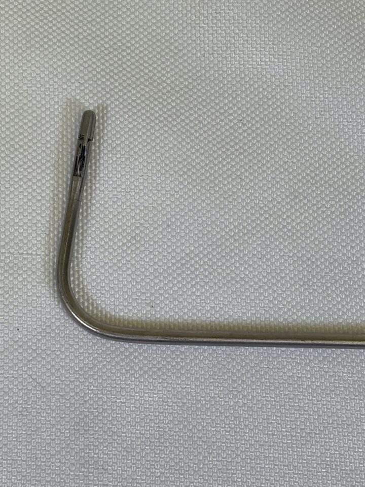 R. WOLF 8211.195 Double Spoon Forceps 100deg Upward Curve Small Horizontal Jaw — photo 3