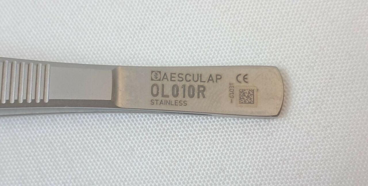 AESCULAP OL010R COTTLE Columella Clamp Surgical Forceps ENT — photo 4