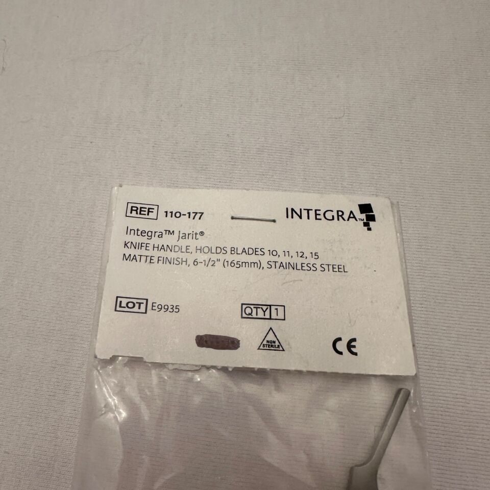 INTEGRA 110-177 Holds Blades 10, 11, 12, 15 WL 165mm Knife Handle — photo 6