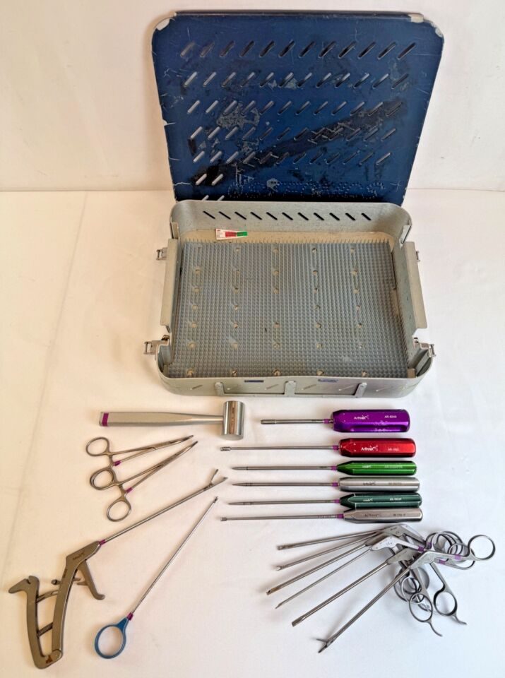 ARTHREX Various Shoulder Repair Instrument Set w Sterilization Case