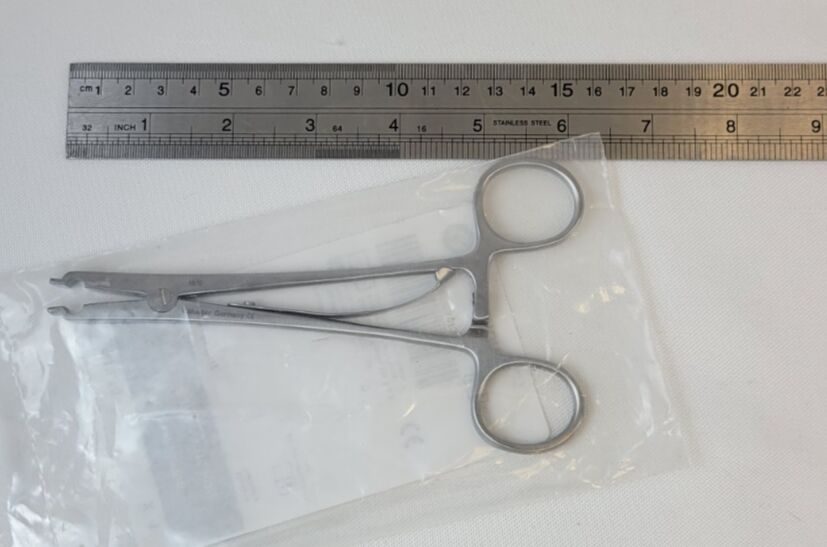 V. MUELLER NL-10 Raney Scalp Clip Applying Forceps 6.25" — photo 6