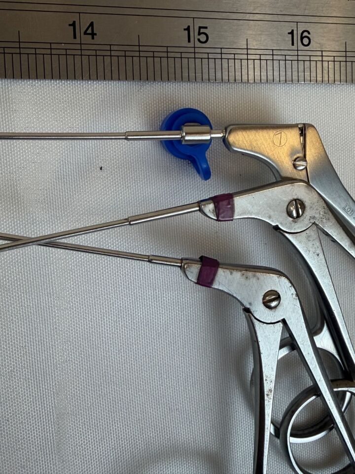 OLYMPUS Set of 3 7Fr Hysteroscope Forceps Punch Grasper Scissor OBGYN — photo 10