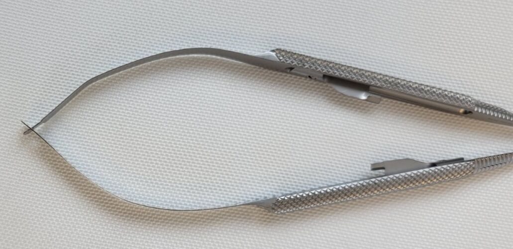 SCANLAN 6006-50 Castroviejo Micro Needle Holder Straight Diamond Dust Jaw 5 3/4" — photo 6