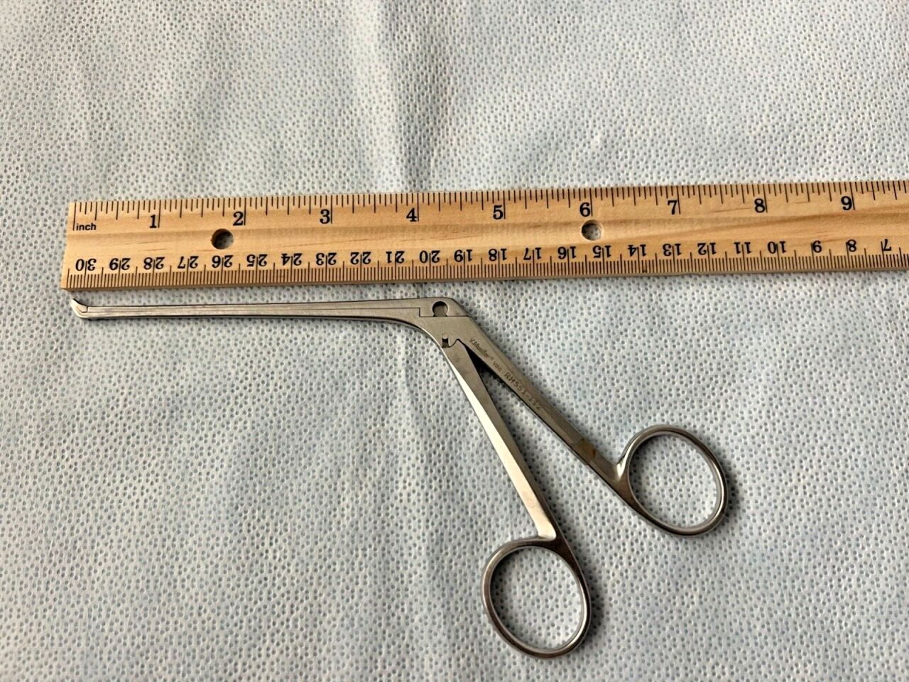 V. MUELLER RH551-112 Blakesley-Weil Forceps 45deg Up X 5mm X 2.5mm Fenestrated Cup — photo 6