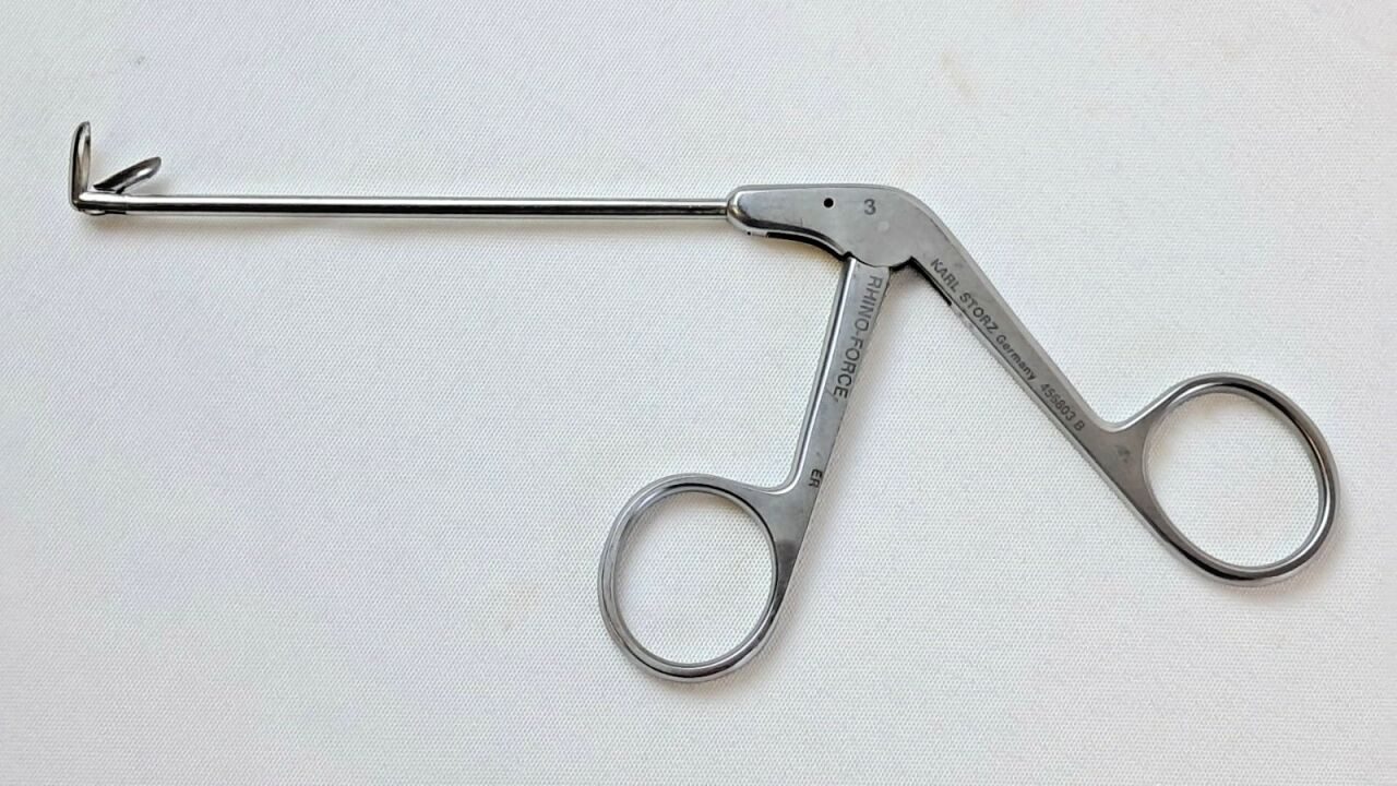 KARL STORZ 456803B RHINOFORCE Blakesley-Wilde Nasal Forceps Size 3