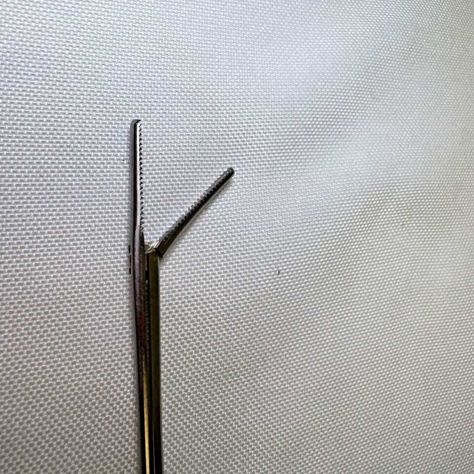 PILLING 50-5400 Straight Jackson Alligator Grasping Forceps 3.8mm x 23cm Jaw ENT — photo 3