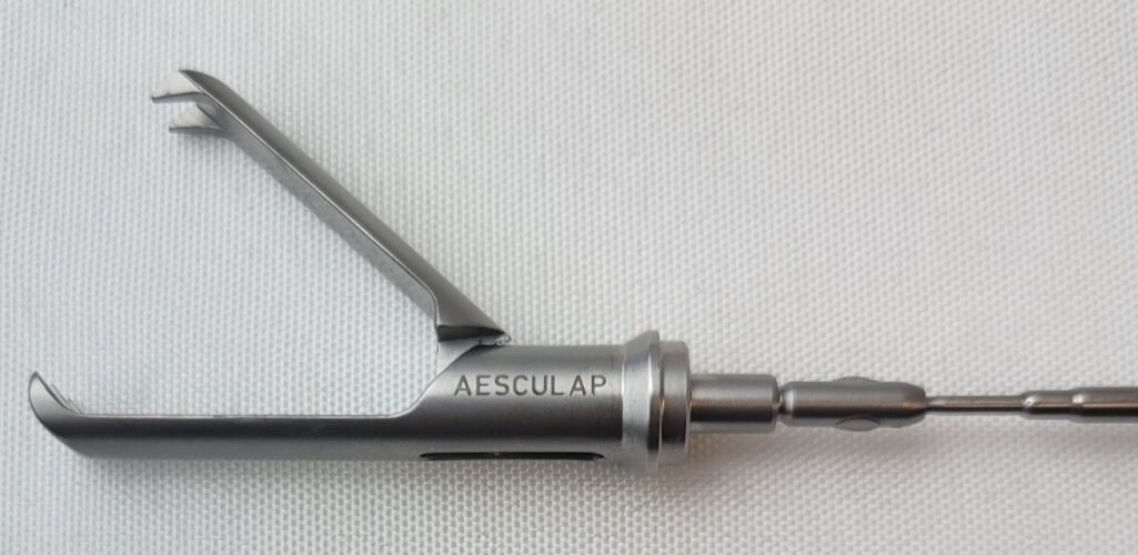 AESCULAP PO623R ADTEC Monopolar Claw Grasper Forcep 2x3 Teeth 10mm — photo 3