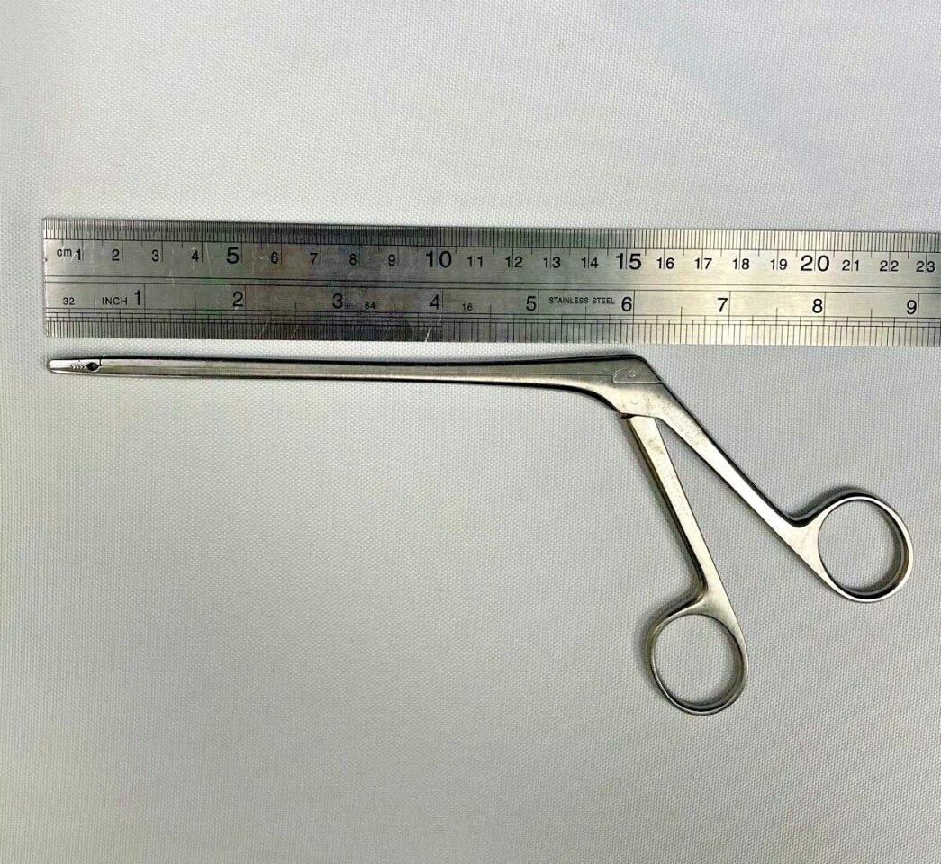 AESCULAP FF534 Caspar Rongeur Straight 4mm x 14mm x 6" w/ Teeth — photo 8