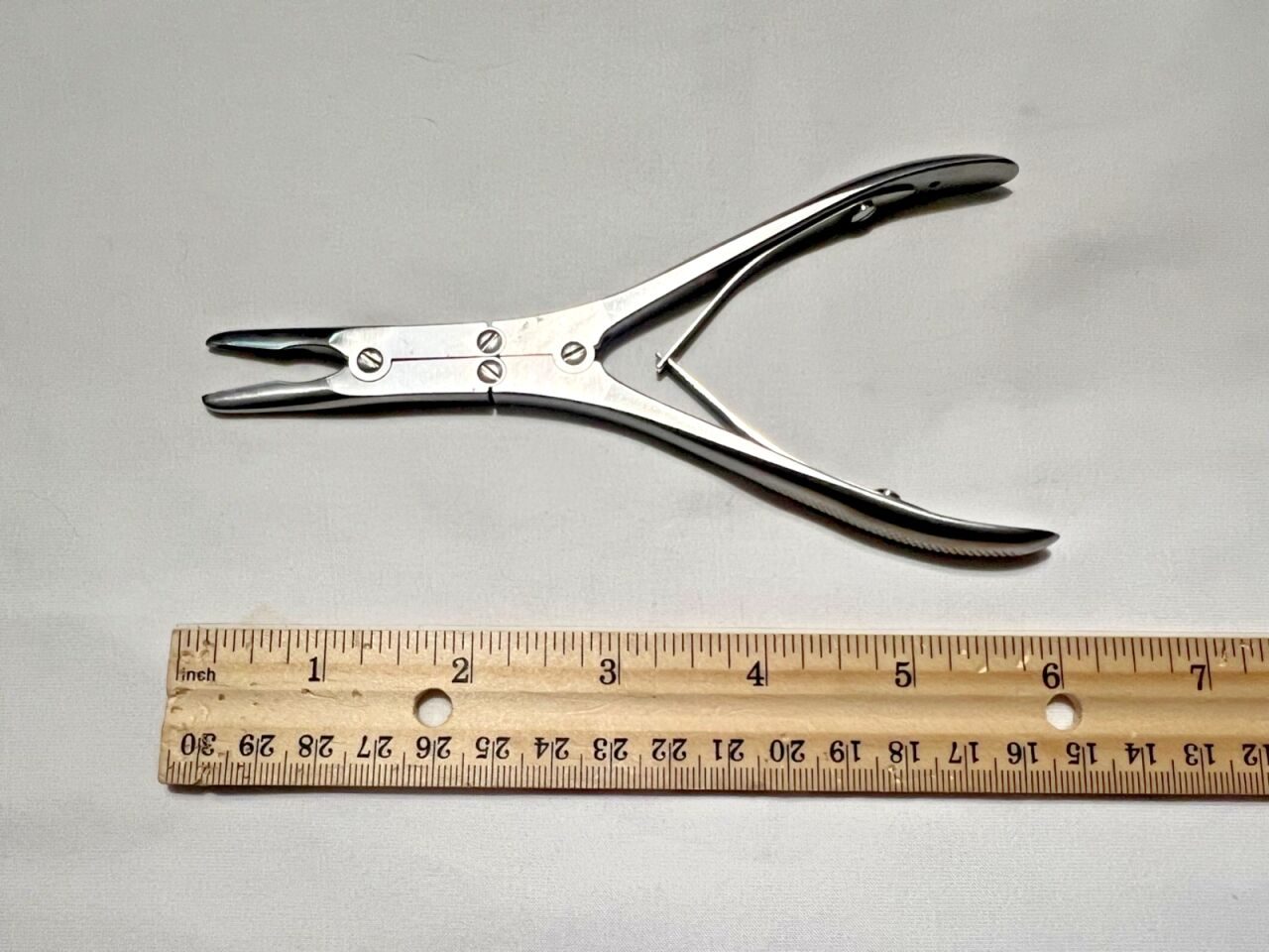 MILTEX 19-848 Ruskin Rongeur Straight 3mm Bite X 6" Length — photo 4