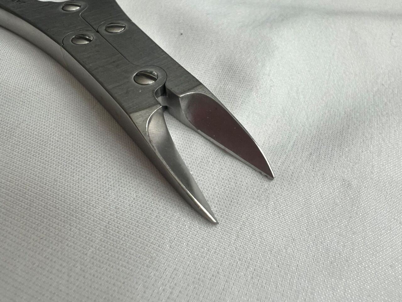 JARIT 230-310 Ruskin-Liston Bone Splitting Forceps 19mm Angled Up Jaws 7" Length — photo 2
