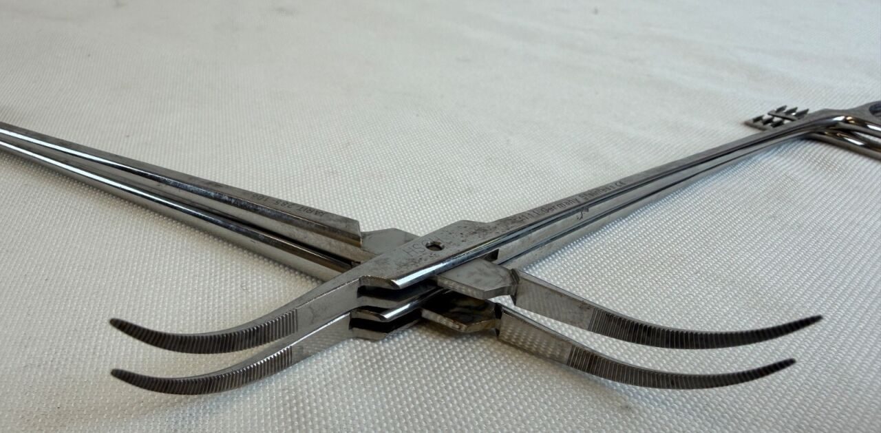 JARIT 285-106 Adson Hemostatic Forceps Curved 7.5" General Surgery — photo 5
