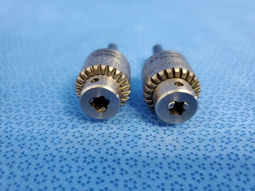 ZIMMER 1368-05 Set of 2 Surgical Jacobs Trinkle Chuck Orthopedics — photo 4