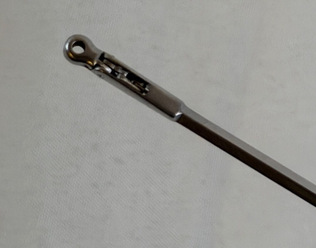 KARL STORZ 10370L D/A Spoon Shaped Forceps 5.5mm Jaw 2.5mm Shaft 50cm — photo 6