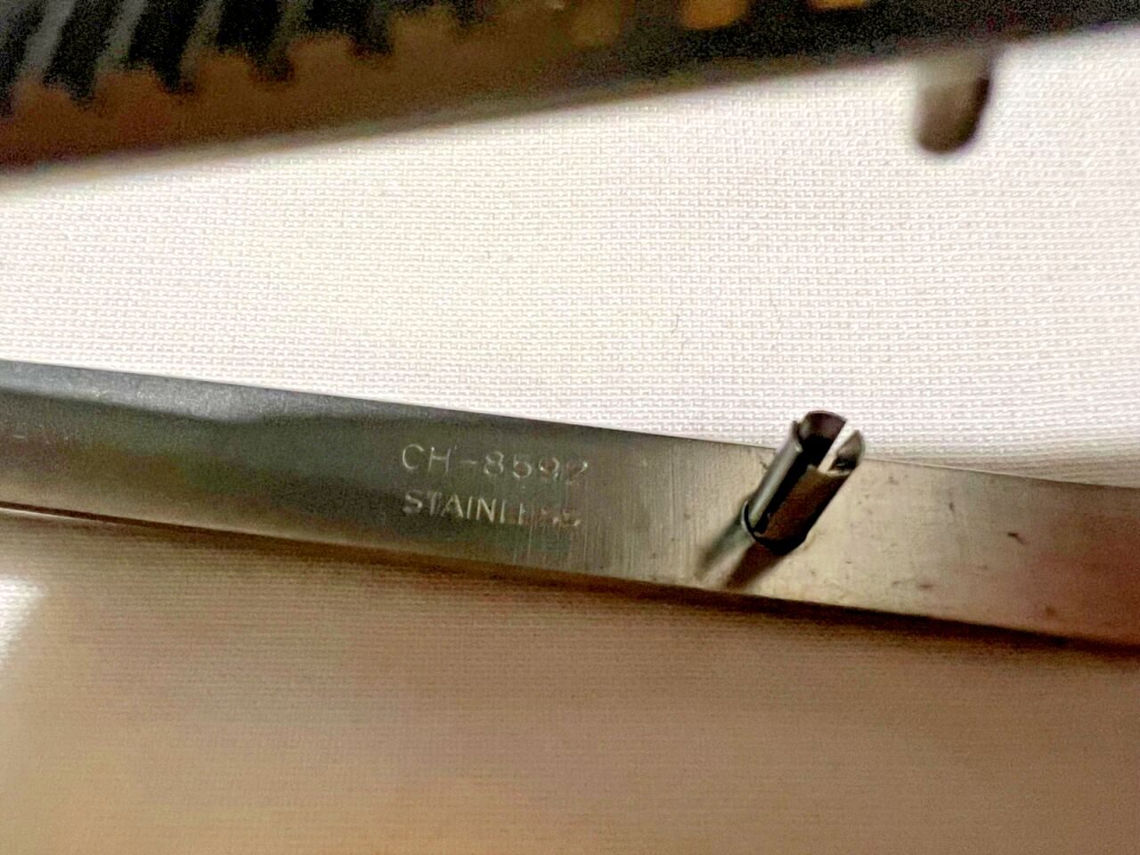 V. MUELLER CH-8592 Jacobson Needle Holder Straight Smooth Jaws Spring Handle 7" — photo 4