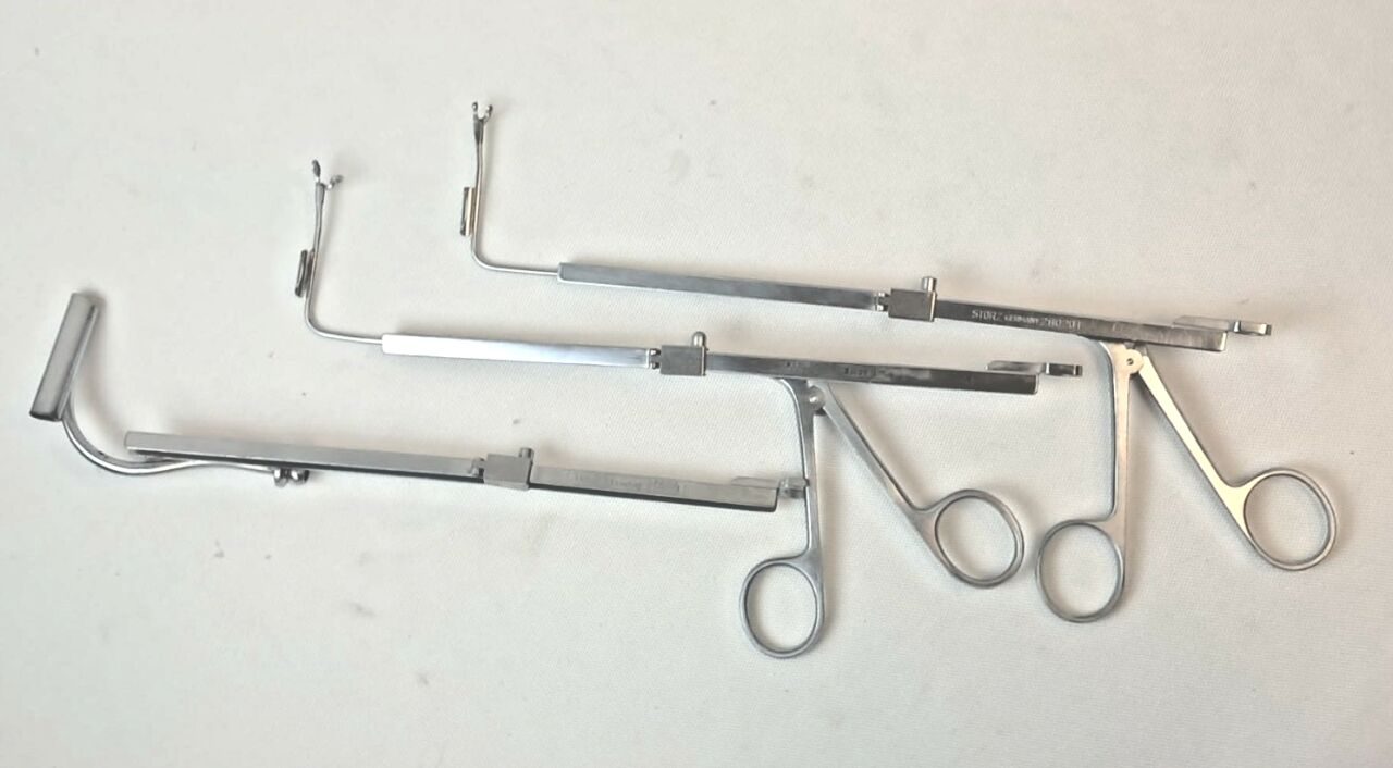 KARL STORZ 28020F 28020G 28020K Nephroscope Instrument Set Forceps & Guide — photo 4