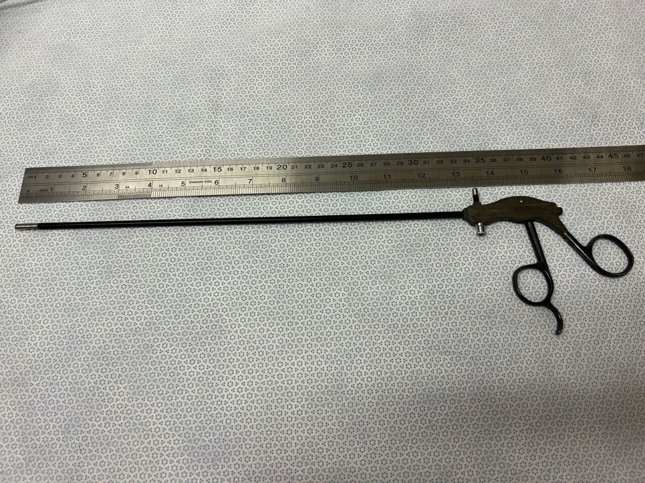 R. WOLF 8383.101 Laparoscopic Double Action Biopsy Pin Forceps 5mm w/ Handle — photo 6