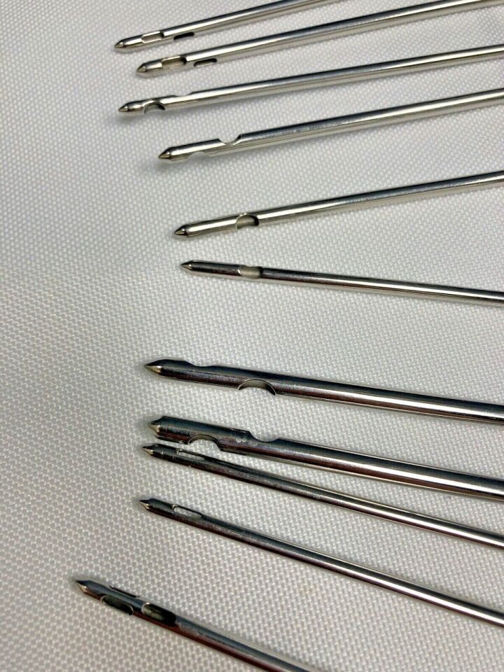 VARIOUS  Assorted Gauge & Length Tulip Liposuction Cannulas w/ Case — photo 5