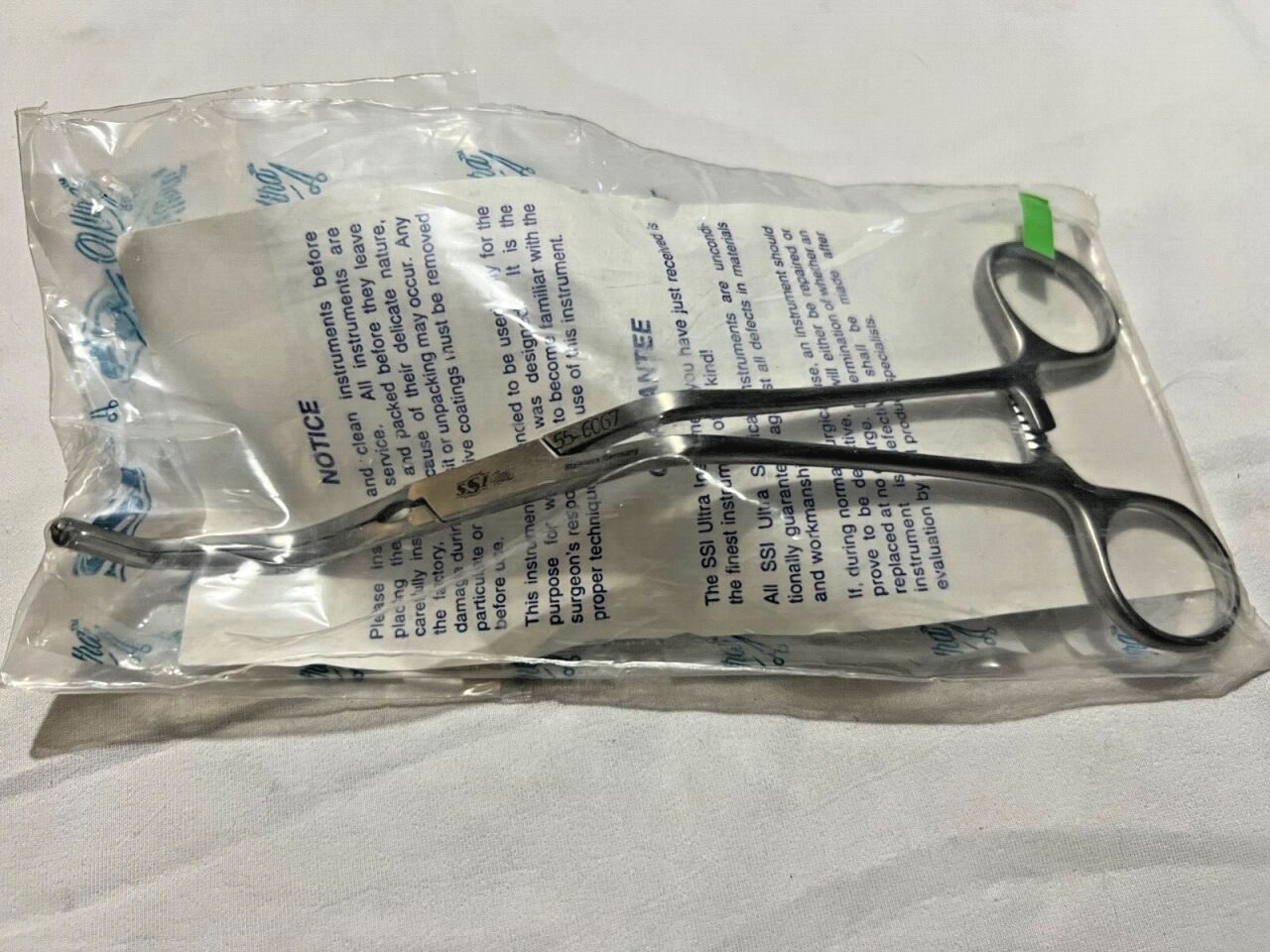 SSI ULTRA SYMMETRY 55-6067 Dietrich Aorta Clamp 8-1/4" Length
