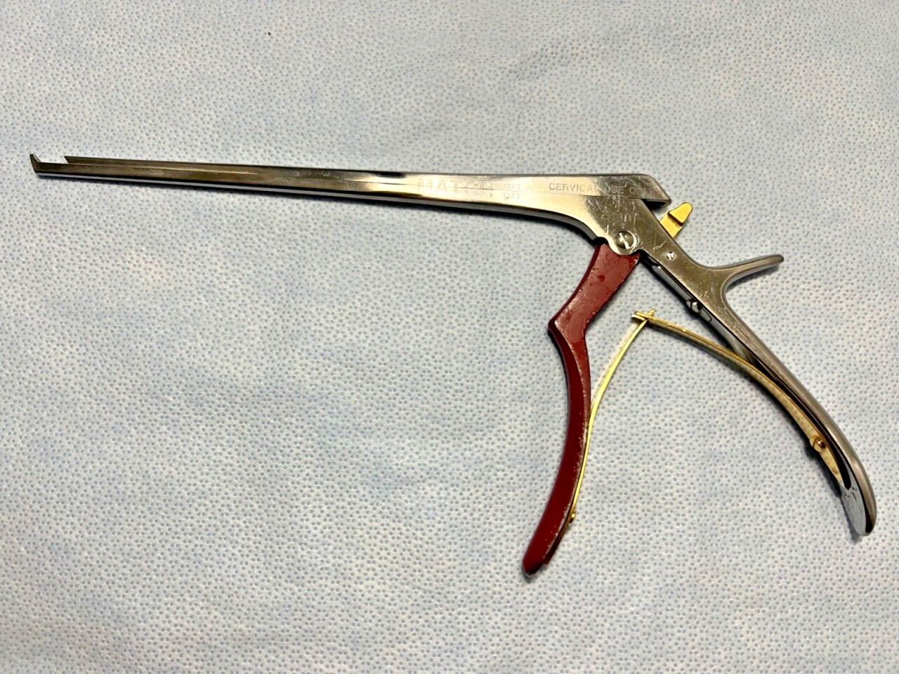 JARIT 281-061DT Detach Cervical Kerrison Rongeur 3mm X 40deg UpBite X 8" Neuro