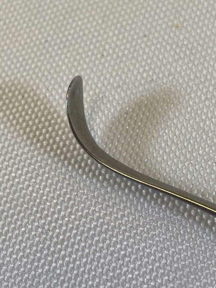 W. LORENZ 01-7815 Obwegeser Periosteal Elevator Straight & Curved Ends 21.5cm — photo 5