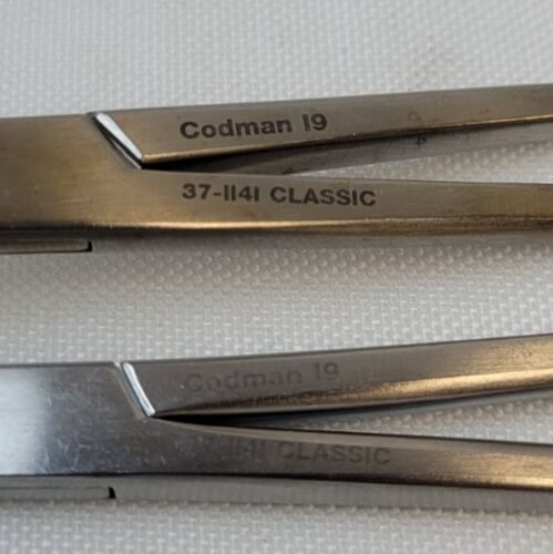 CODMAN 37-1141 DeBakey Classic Aorta Aneurysm Clamp 10.5" Cardio — photo 4