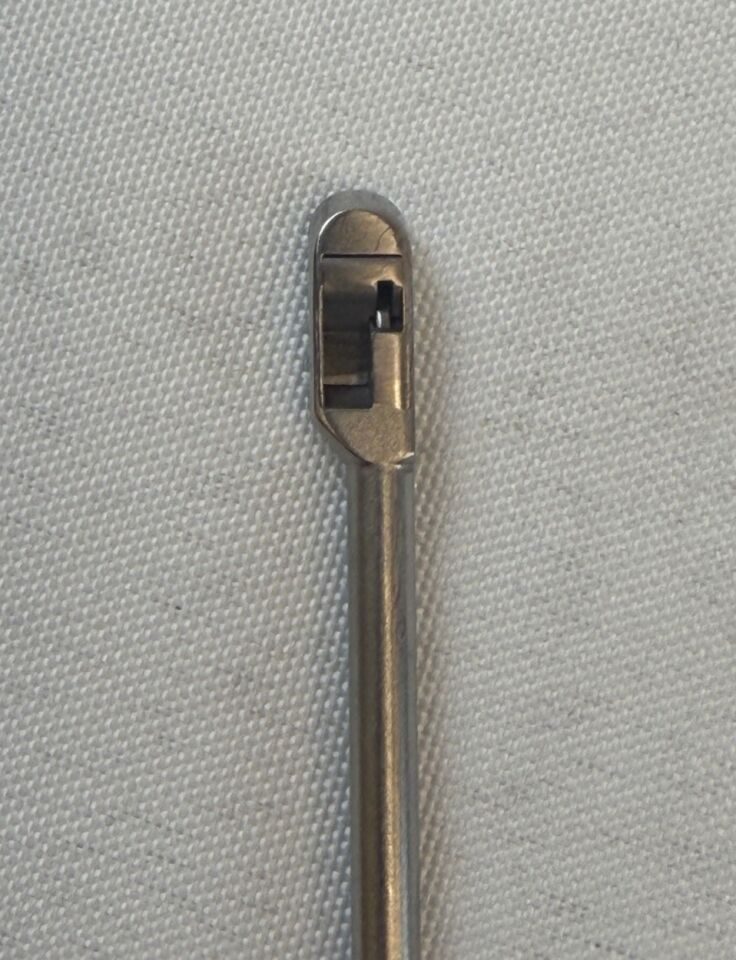 SHUTT-LINVATEC C3007.0 Retrograde Arthroscopy Forceps Left Side Backbiter 3.4mm — photo 7